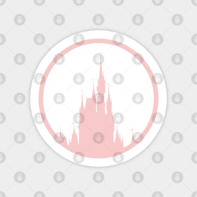 Millennial Pink Magic Castle Sticker by FandomTrading